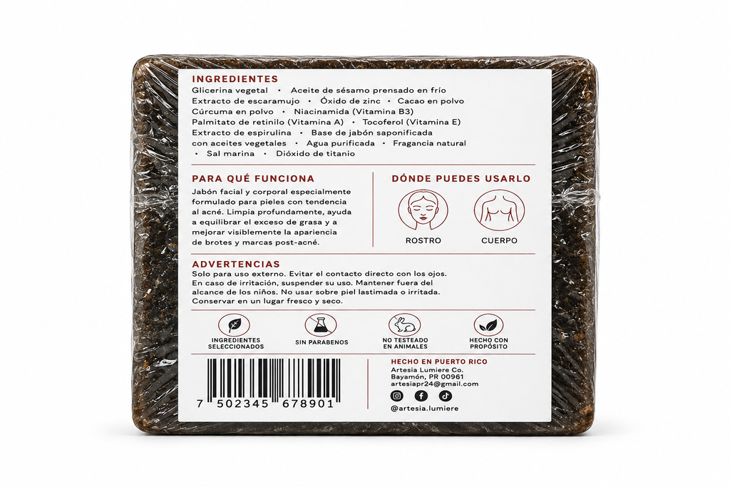 African Black Soap + Acne Therapy