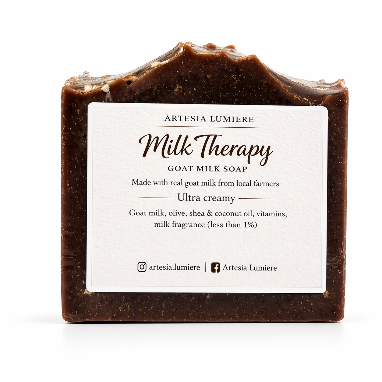 Milk Therapy — Ultra Creamy Goat Milk Soap